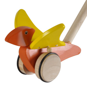Dinosaur Push Toy - Wood