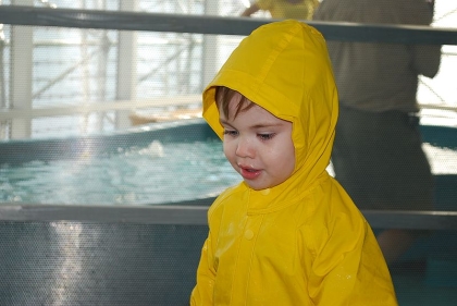 Parker in a Raincoat