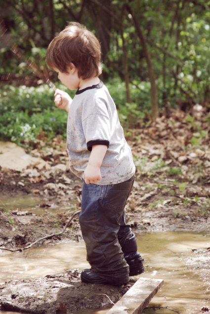 Playing in Mud