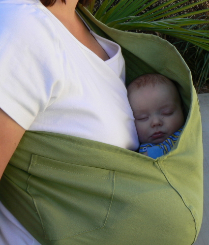 baby in sling