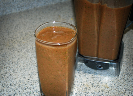 Green Smoothie with Amazing Grass Superfood Powder