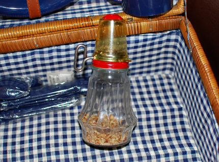 Old fashioned, vintage nut grinder