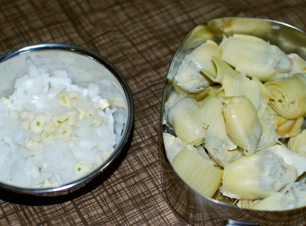 Garlic and Artichokes