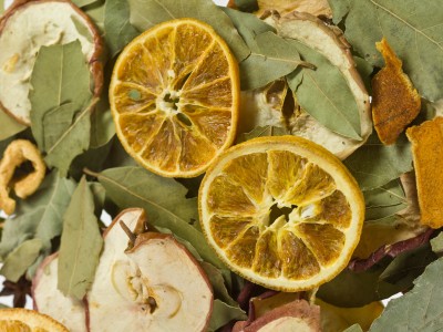 dried leaves and fruit for a natural air freshener dried leaves and fruit for a natural air freshener