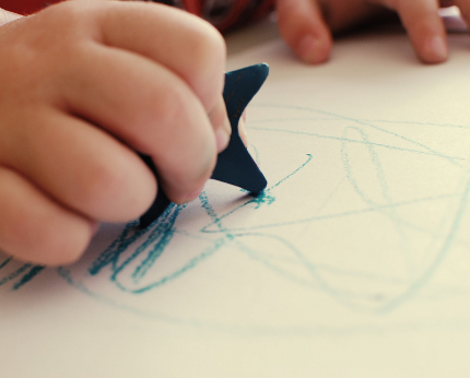 Drawing with Eco Stars Crayons