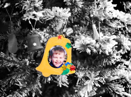 Photo Frame Christmas Ornament