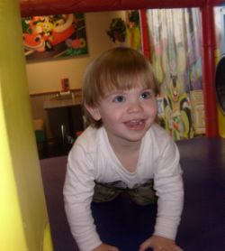 Parker at Chuck E. Cheese