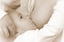 breastfed baby