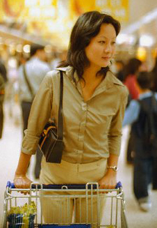 woman shopping