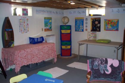 playroom after left side