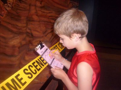 Sketching a crime scene