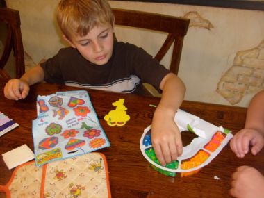 Making suncatchers