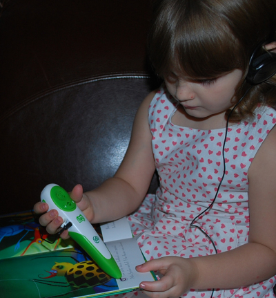 Paige with her Tag Reading System