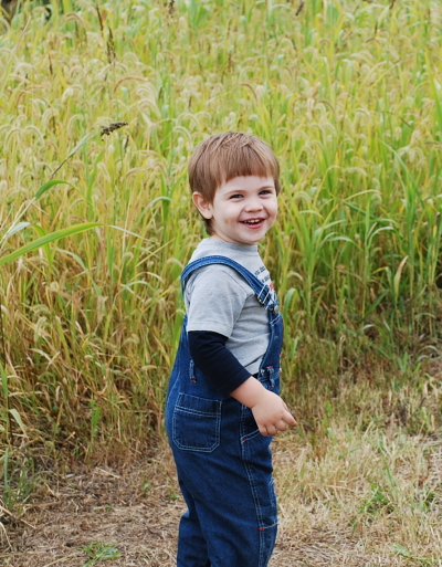 Walking in a Field