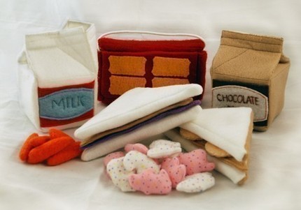 felt play sandwich