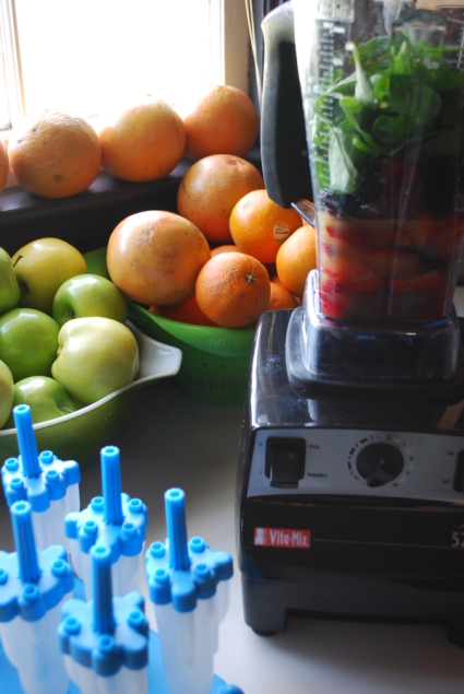 Making Homemade Popsicles