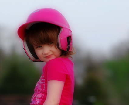 Playing t-ball