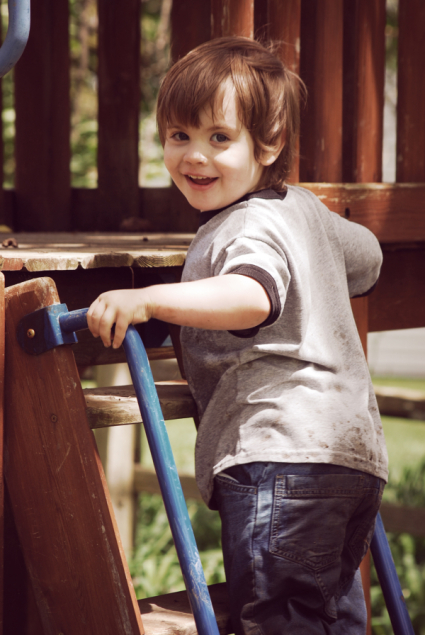 On the playset