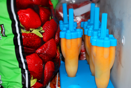 Homemade Juice Popsicles