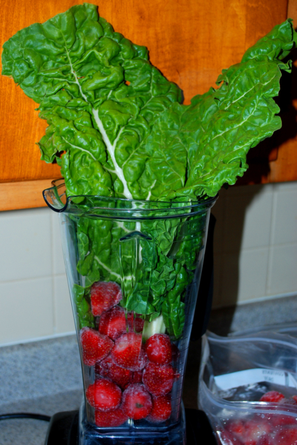 Making a Green Smoothie