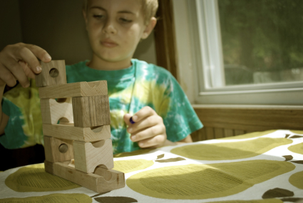 marble run natural marble and blocks toy