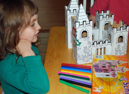 Rosegarden Palace Carboard Toy