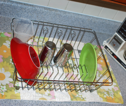 Dish Rack Towel inspired by Handmade Home