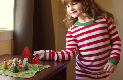 Playing with Fairy Dolls