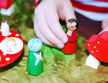 Wooden Fairy Dolls
